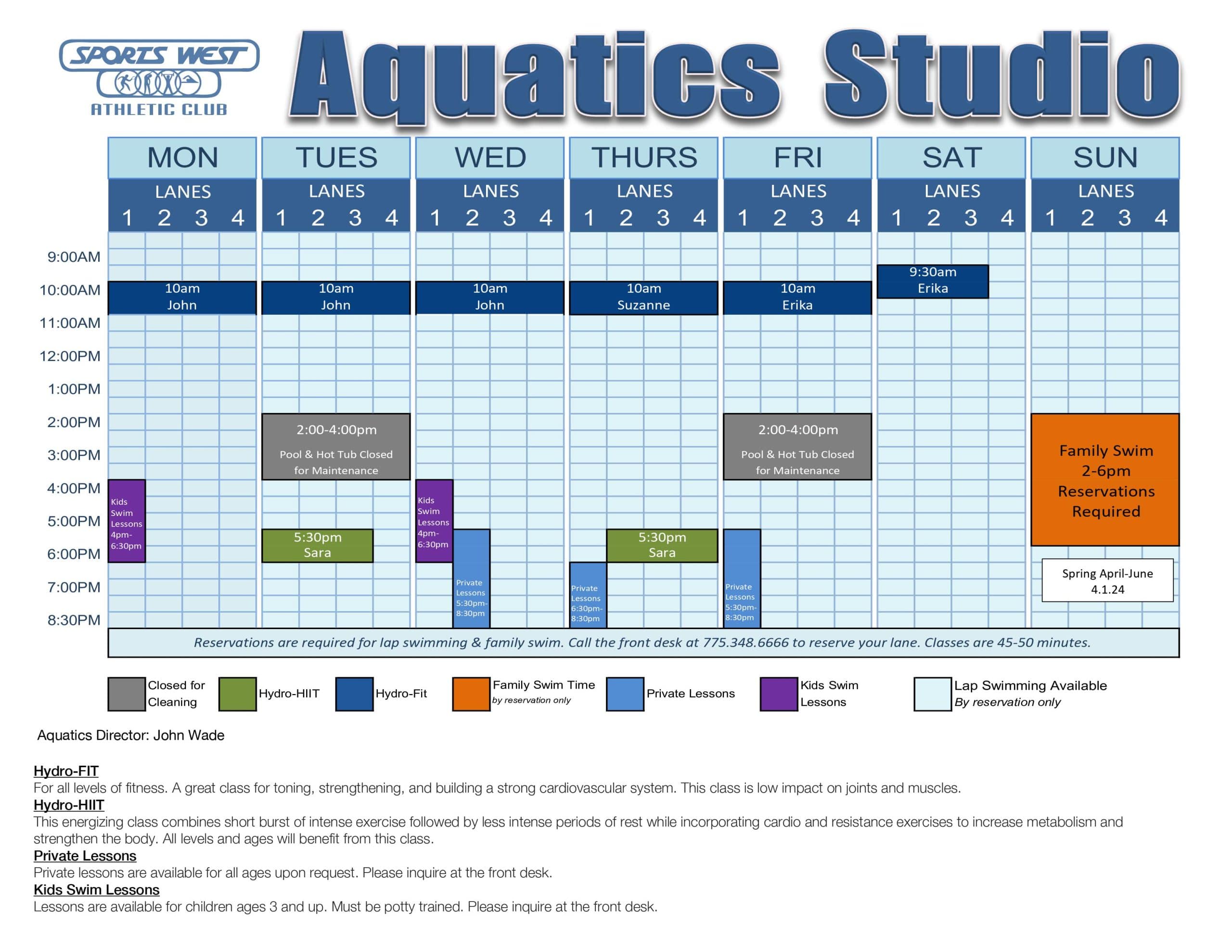 Aquatics Brochure