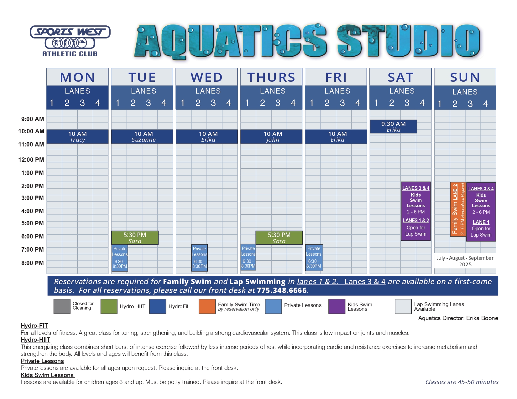 Aquatics Brochure