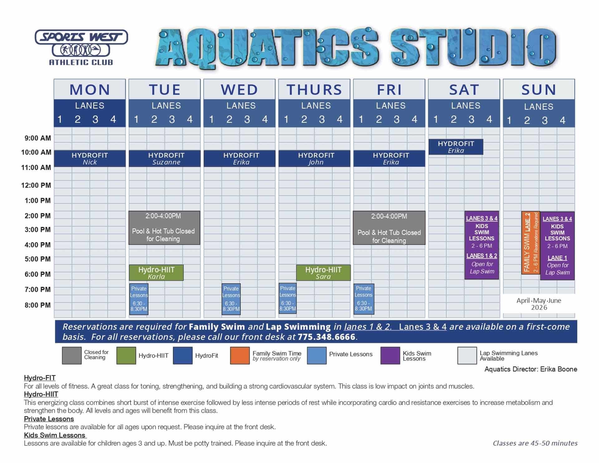 Aquatics Brochure
