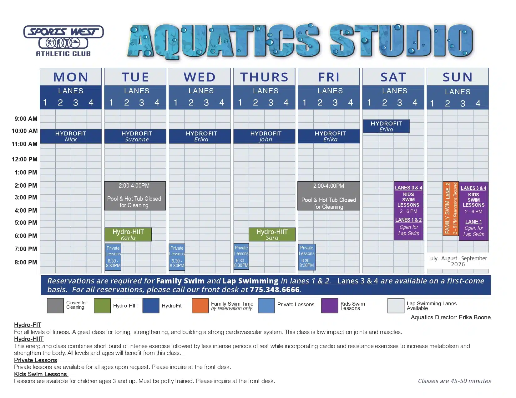 Aquatics Brochure