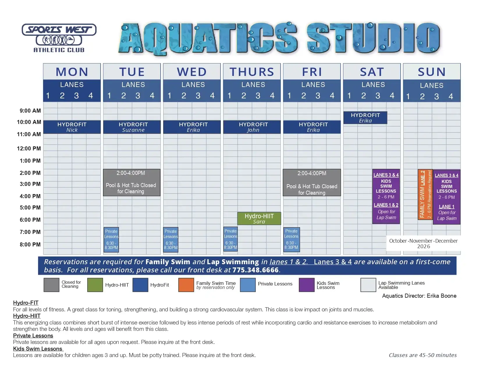 Aquatics Brochure